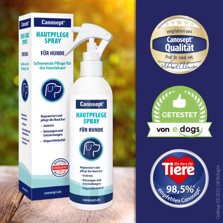 Canosept Hautpflegespray für Hunde 250 ml